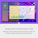 Dell P2425H 24 Inch Full HD Monitor IPS 100Hz USB-C DisplayPort HDMI VGA view 3