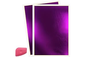 huzile Laser Engraving Marking Color Paper, 2 PCS Gold Marking Paper, 15.3" x 10.4" Laser Engraving Paper for Fiber Laser Marking and Engraving, Laser to Engrave on Metal, Ceramics, Glass (Gold)