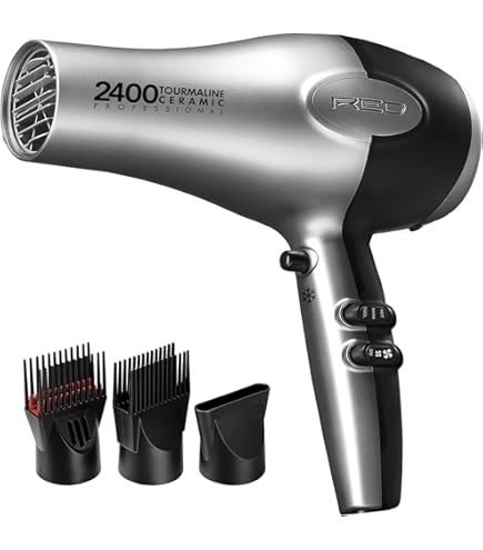 Amazon.com : RED by Kiss Titanium 2300 Detangler Hair Dryer