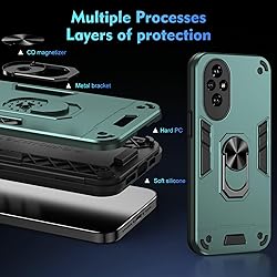 vbsyuwsa Compatible with Honor 200 Case,Built-in