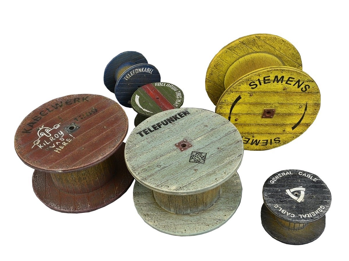 Miniart 1: 35 - Cable spools
