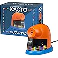 X-ACTO Pro Electric Crayon Sharpener, SafeStart Auto-Motor, Ideal for Home and School Use