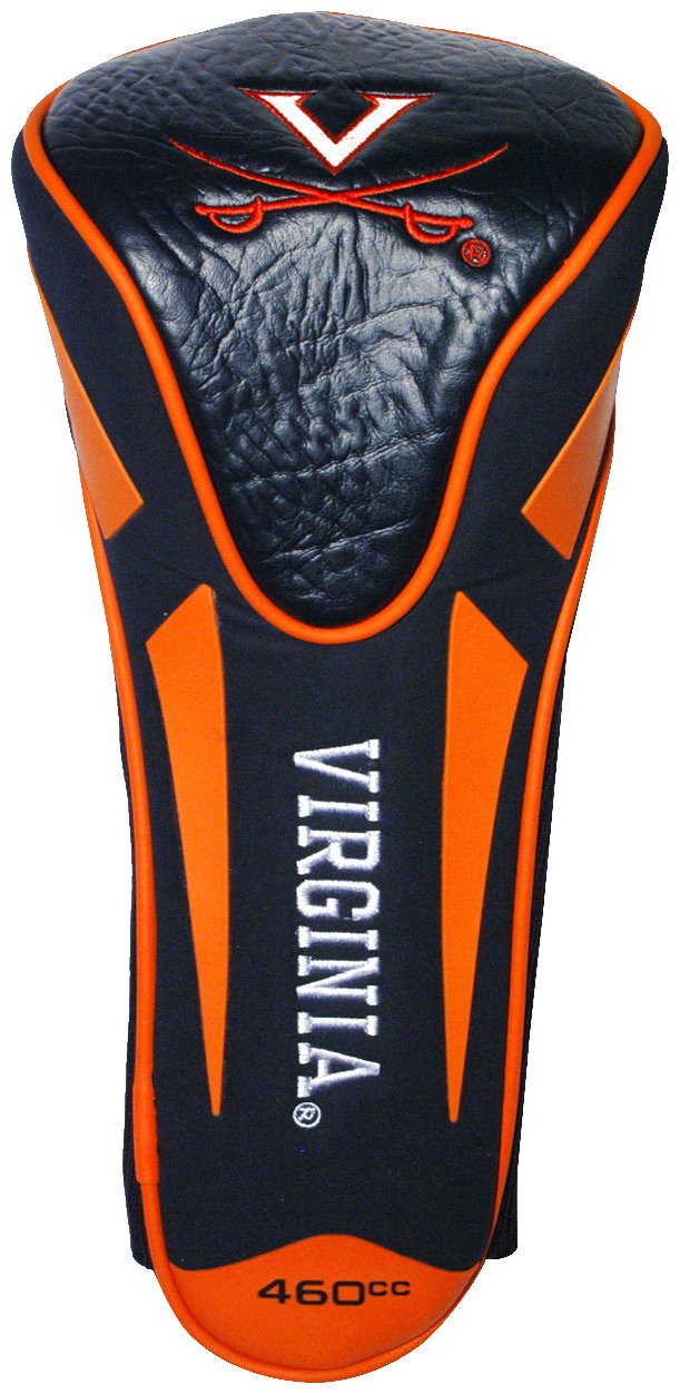 Team Golf NCAA Virginia Cavaliers Single Apex Driver Head Cover Golf Club Single Apex Driver Headcover, Fits All Oversized Clubs, Truly Sleek Design