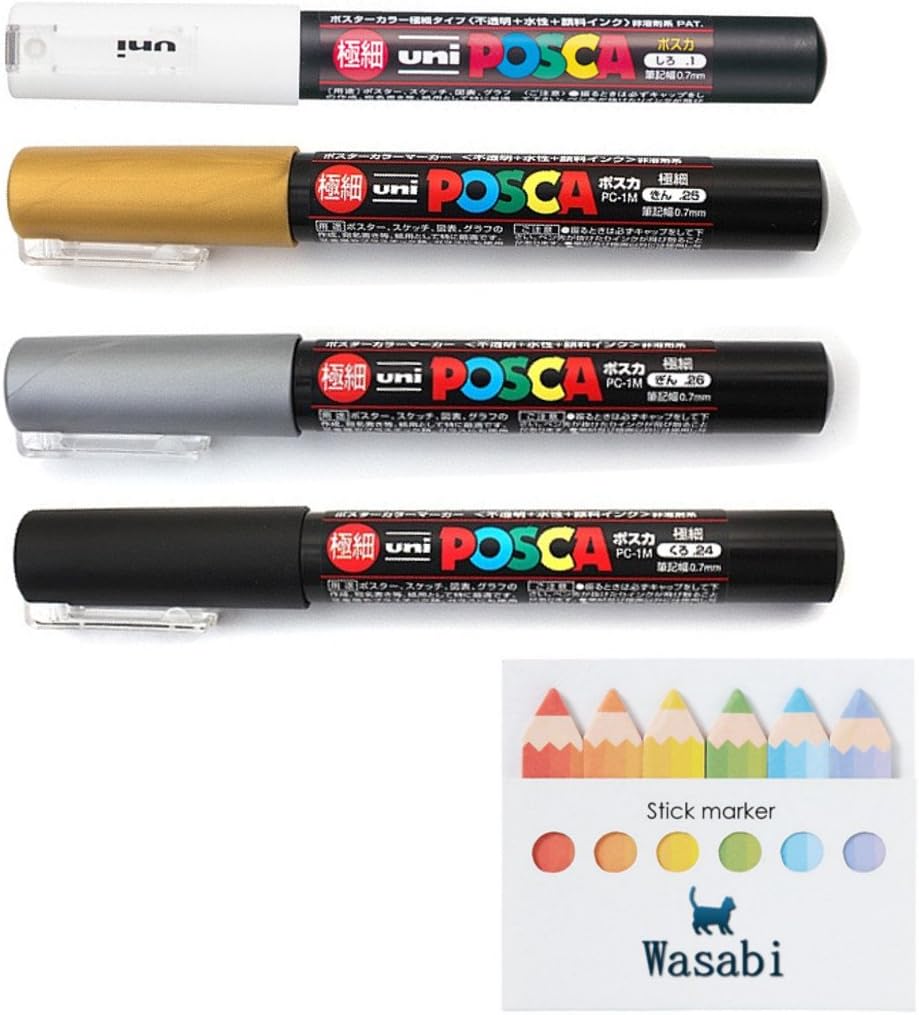 Best Uni Posca Black 3M