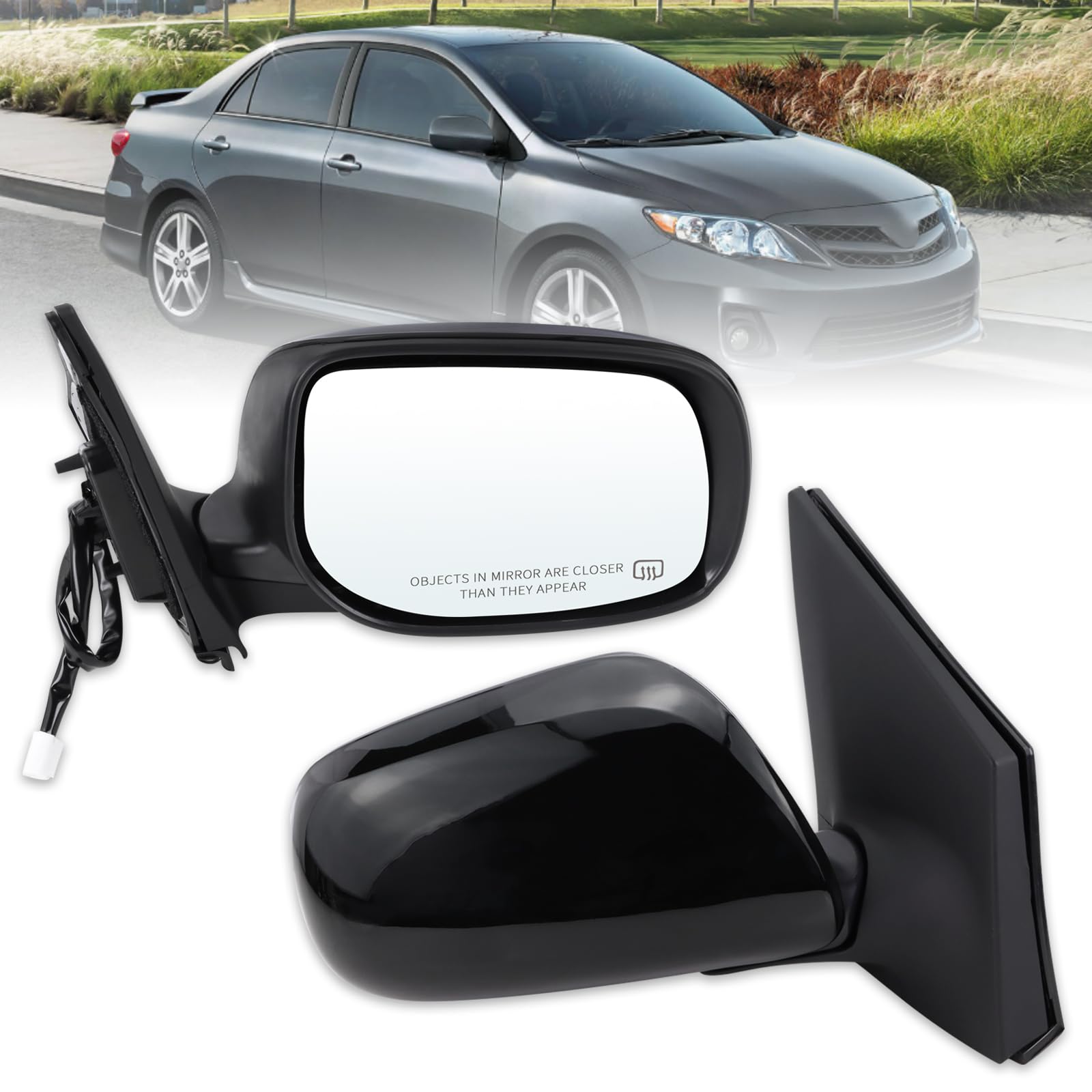 Lqito Right Passenger Side Mirror Compatible With 2009 2010 2011 2012 ...