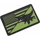 Flag PVC Patch - OD Green