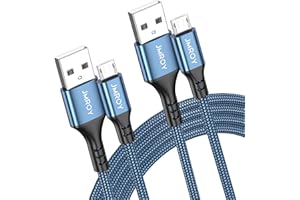 Micro USB Cable [2-Pack, 3.3ft] USB to Micro USB, Android Charger USB Cable Braided Fast Charging Cable Compatible with Samsu