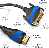 KabelDirekt HDMI to DVI Cable 5m with AIS Interference Shielding 24+1 view 5