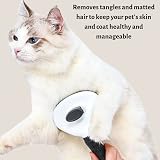 MUX TRADERS Cat Brush for Shedding Slicker Grooming Comb Long Short Hair view 6