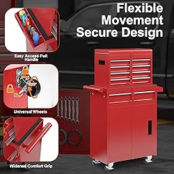 AirWire 5-Drawer Tool Chest, Rolling Tool Storage