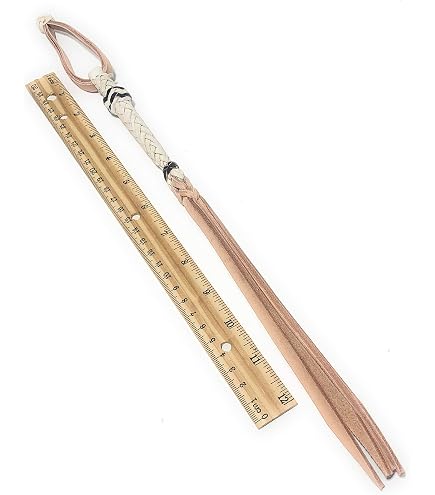 Cuarta de cuero crudo para caballos sencillo color Beige – Farma Horse