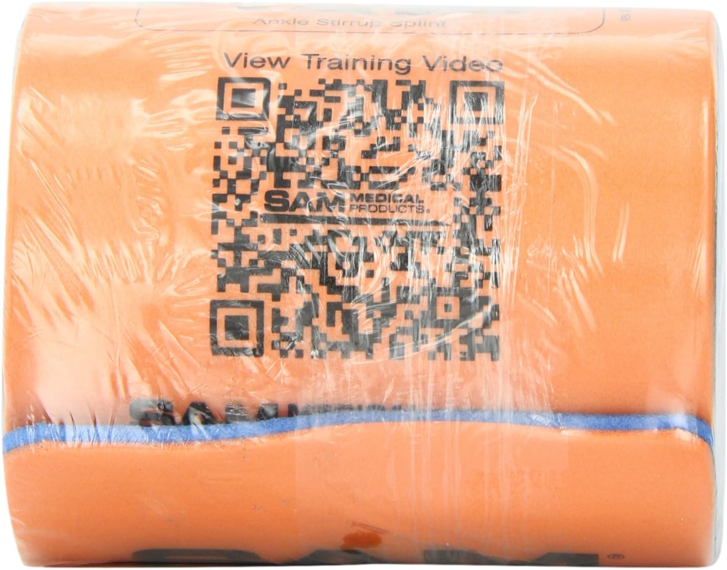 SAM Rolled Splint 36", Orange/Blue: Health & Personal Care