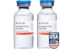 HARMONIFY Reconstitution Solution 2-Pack, 30ml - Glass Vial | Made in USA
