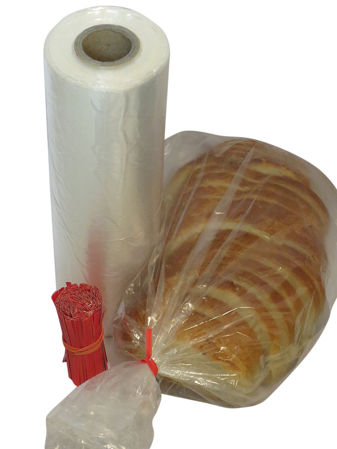 Plastic bread and Grocery Bag on Roll 12x20 1 Roll/cs appx. 350 bags