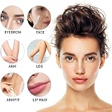 Lanjue Dermaplaning Blades for Face 12pcs WheatStraw Eyebrow Razor view 6