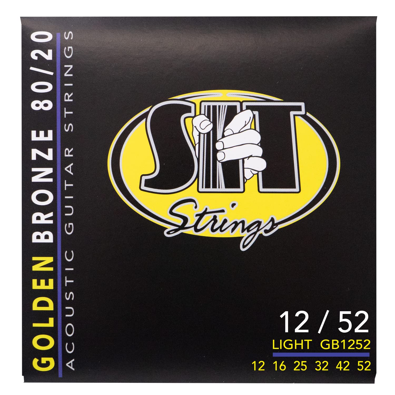 SIT Light 12-52 Golden Bronze 80/20 Acoustic Guitar Set