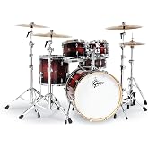 Gretsch Drums Renown 5 Pieces Shell Pack with 22 Inches Kick and Snare Drum - Cherry Burst