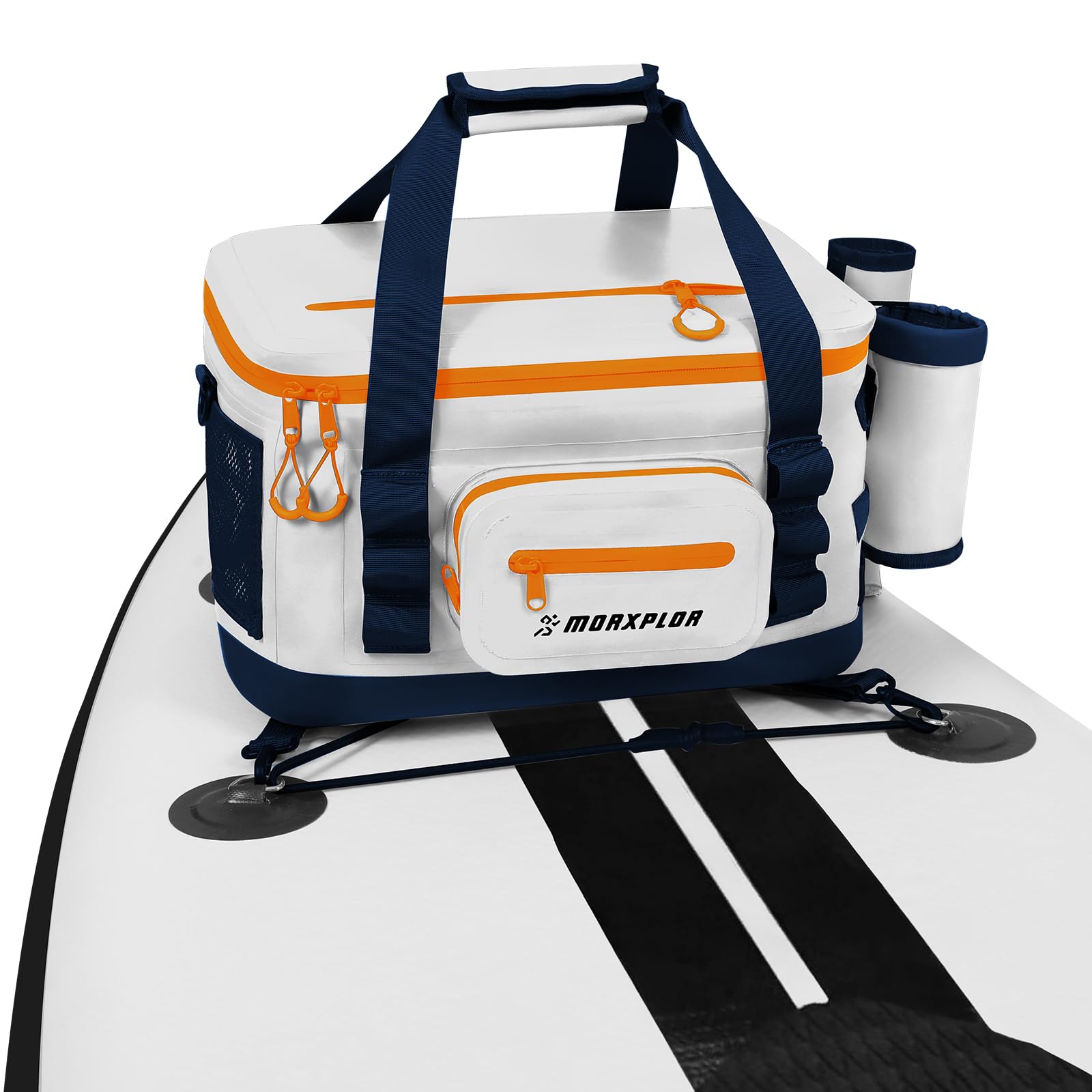 Photo 1 of MORXPLOR Waterproof Shell 24 cans Paddle Board Cooler Bag, Sup Deck,Kayak Cooler Bag Accessories