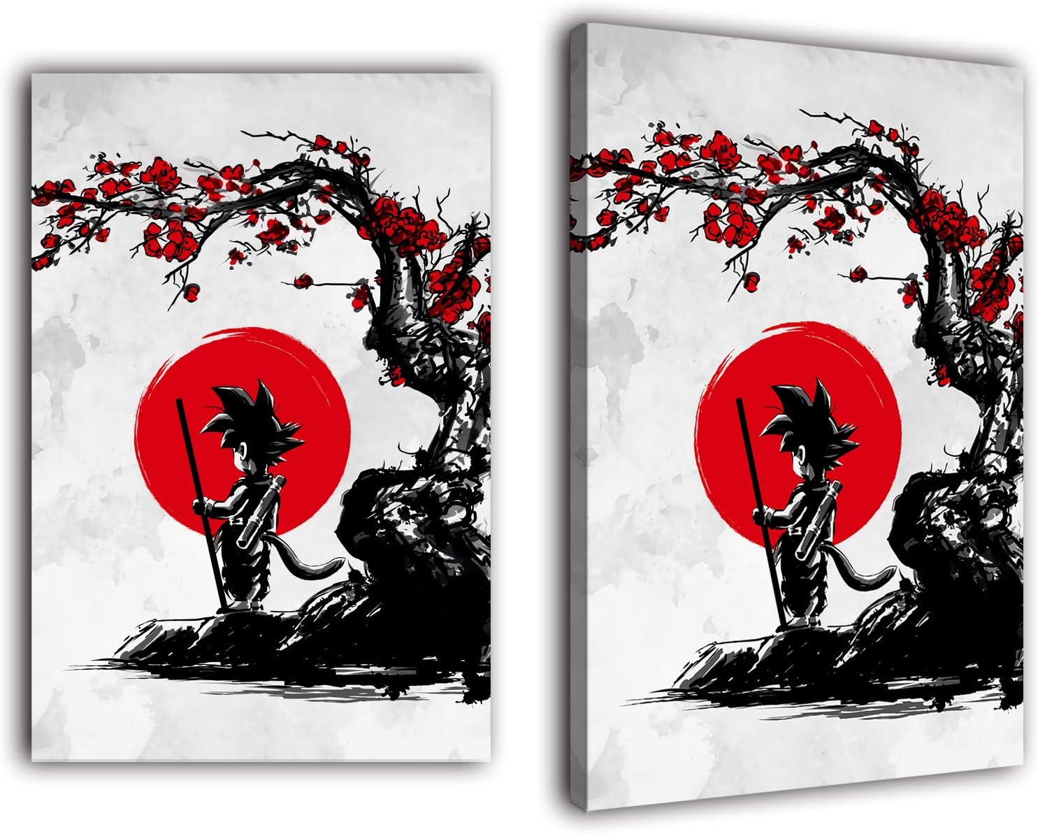 Son Goku painting canvas art Wall Art for Living Room HD Canva Print Wall Art Painting (Painting, 24"X36")