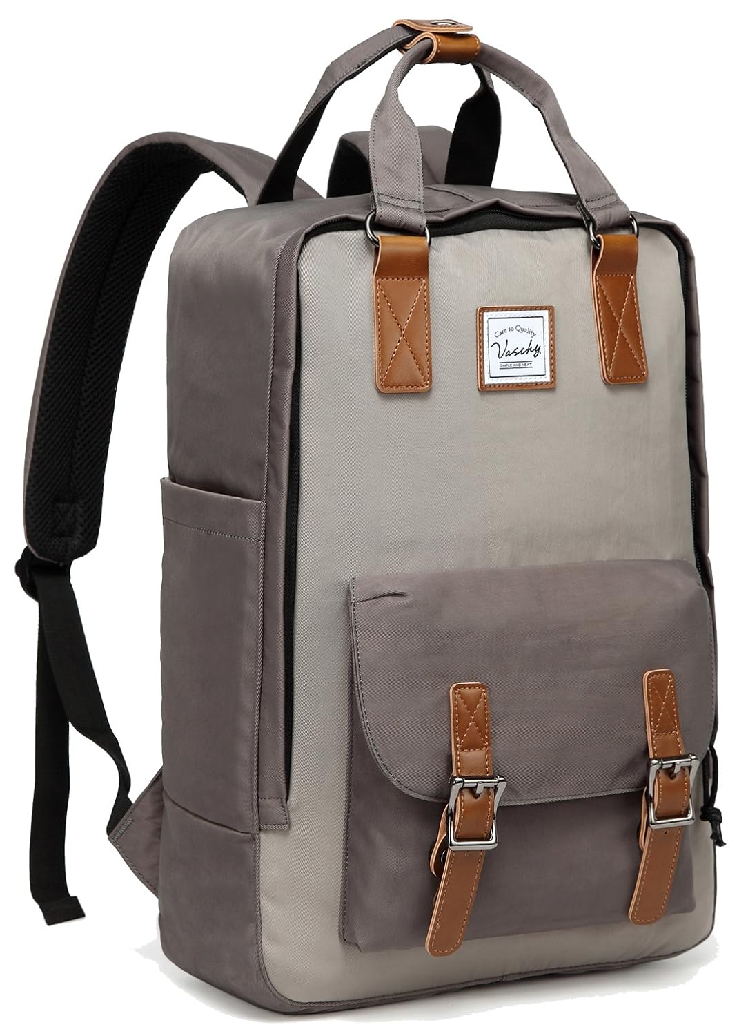 School Backpack for Men and Women,VASCHY Unisex Vintage