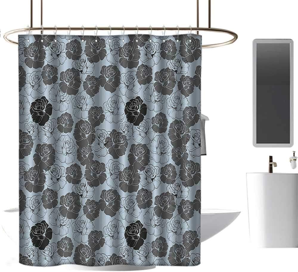 Shower Curtains Sets Bathroom Floral Decor,Vintage Roses