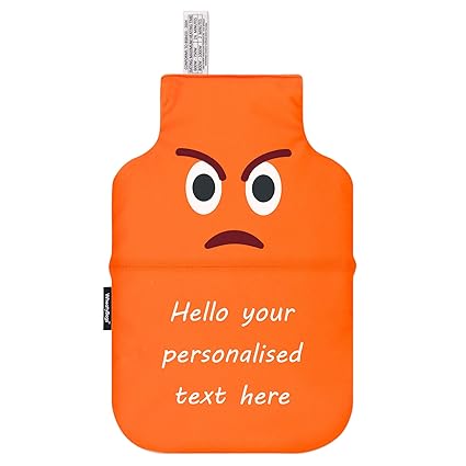 Emoji - Bolsa de trigo para microondas (personalizable), diseño de ...