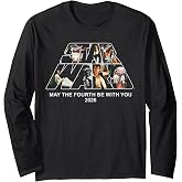 Star Wars May The Fourth Be With You 2026 Original Film Clip Long Sleeve T-Shirt