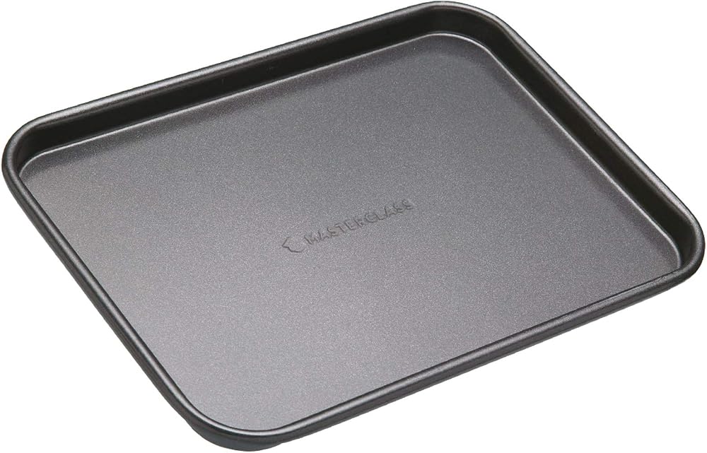MasterClass Baking Tray 24 x 18 cm Carbon Steel PTFE PFOA BPA Free Non Stick