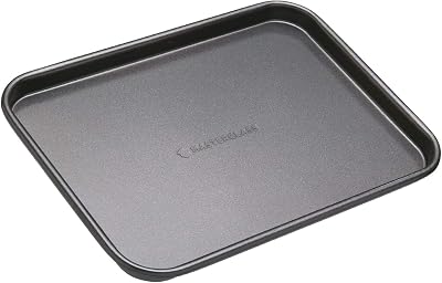 MasterClass Baking Tray 24 x 18 cm Carbon Steel PTFE PFOA BPA Free Non Stick