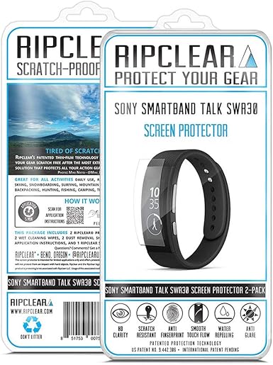 sony smartband row swr30 black