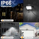 Tailcas Security Lights Outdoor Motion Sensor 50W 4500LM IP66 Flood view 4