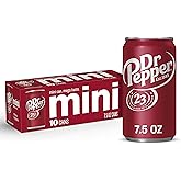 DR PEPPER - MINI CANS, 7.5 OZ, 10 PK