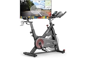 JOROTO X2/X2PRO/X4S Exercise Bike, Professional Stationary Bikes for Home with 40LBS Dual Solid Flywheels, Low Noise Indoor Cycling Bike with 350LBS Weight Capacity