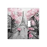 Light Switch Cover Oil Painting Paris France Eiffel