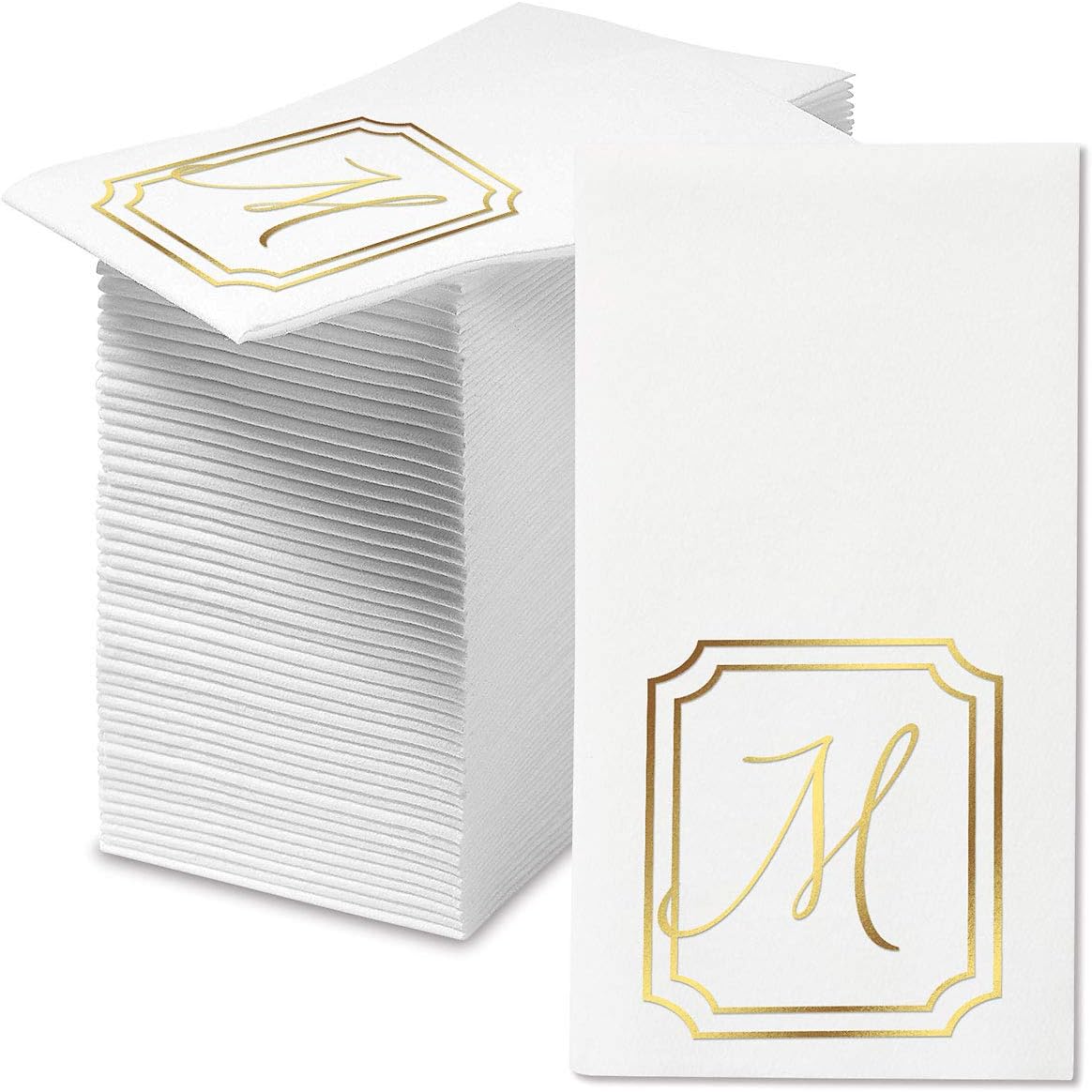 monogrammed disposable hand towels for bathroom