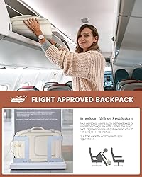 LOVEVOOK Travel Backpack For Women, 40L Carry On