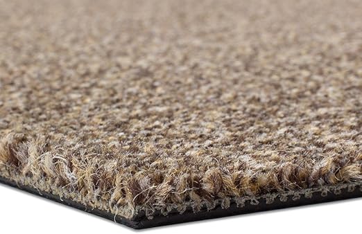 Teppichfliesen Intrigo 50x50cm Selbstliegend Bodenbela Ge Velours Farben Braun Amazon De Baumarkt