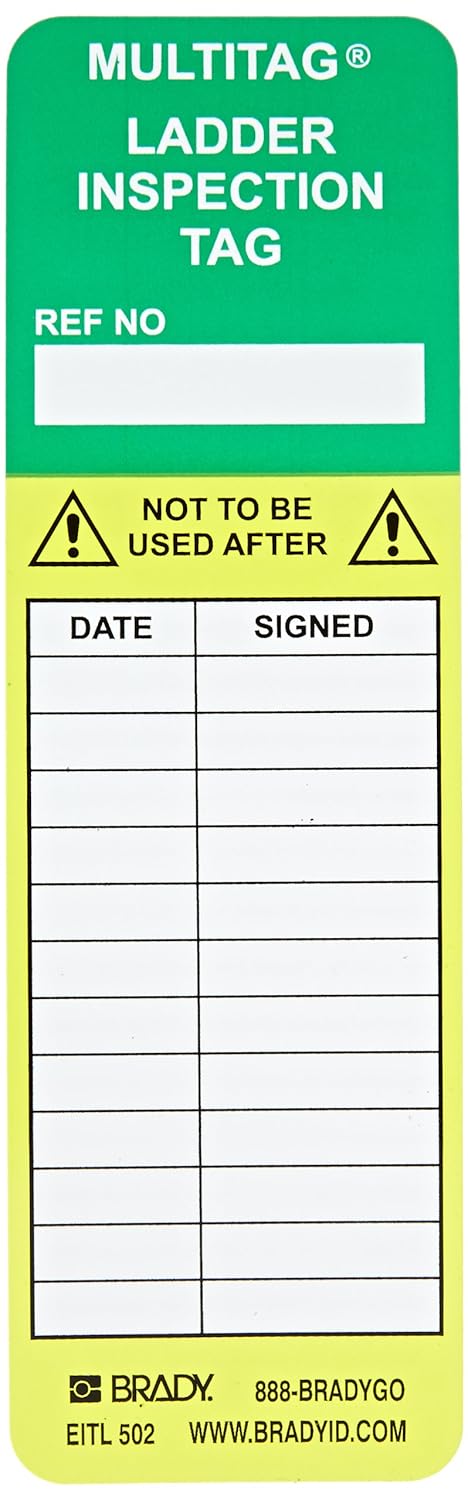 The 10 Best Brady Ladder Tags