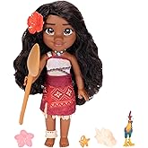 Disney Moana 2 My Singing Friend Moana Doll & Heihei Figure Playset for Girls Officially Licensed, Great Birthday Gift for Kids Girls and Boys