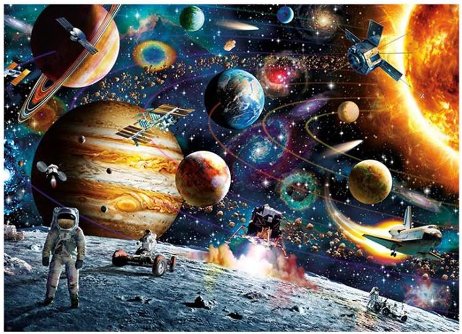 1000 Pieces Jigsaw Puzzles Large Piece for Adult - Decompression Educational Toy Home Decoration Birthday Christmas Creative Gift,Entertainment Wooden Puzzles Toys