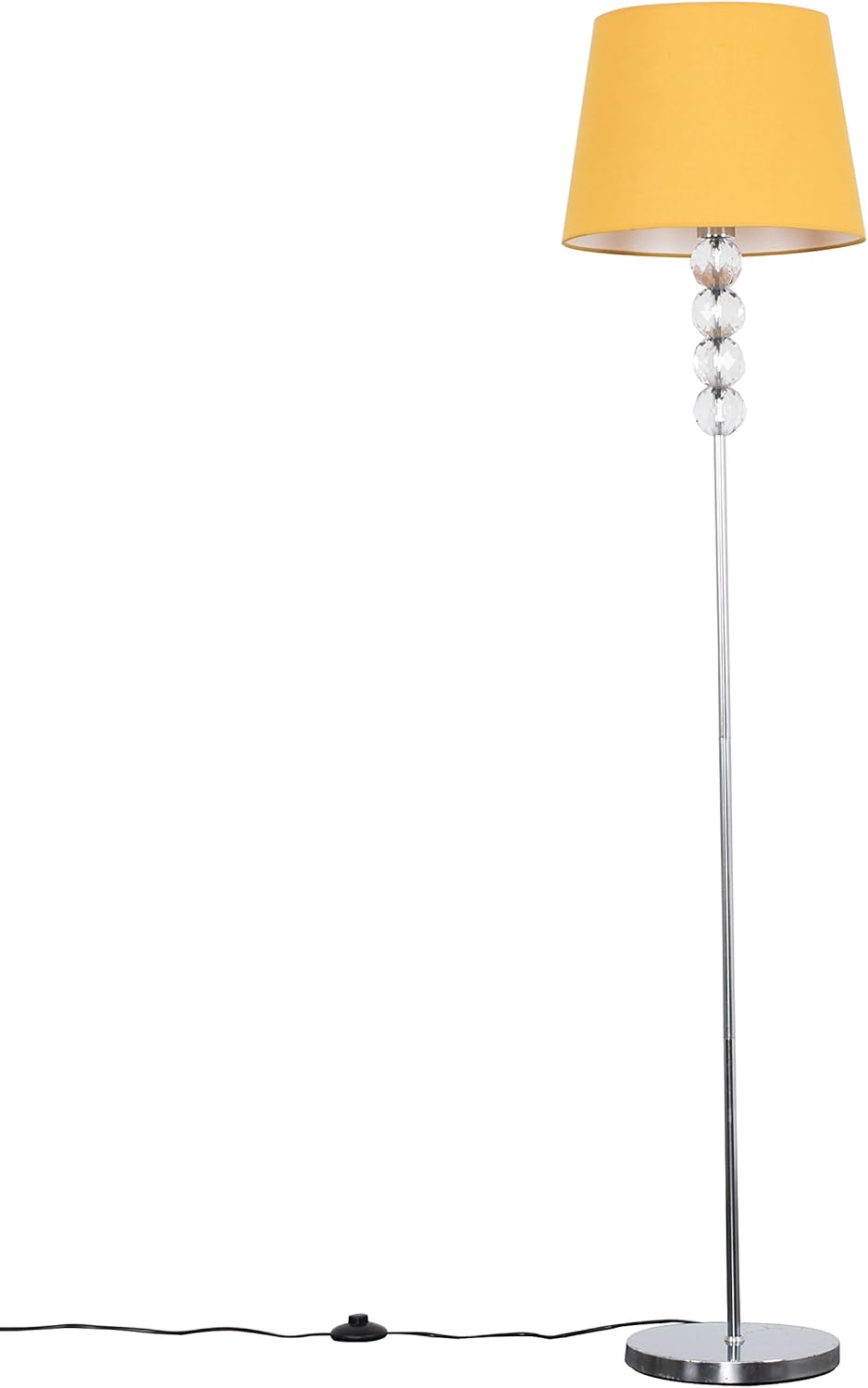 floor lamp mustard shade