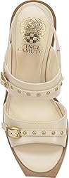Vince Camuto Women's Ridena Heeled Sandal, Panna