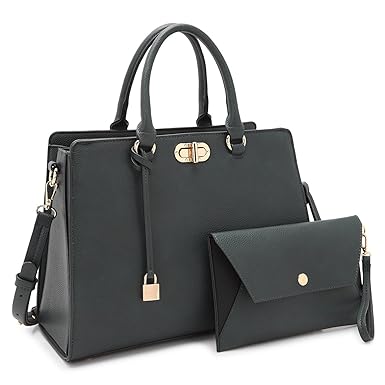 Maya Karis Purse Maya Karis Purse Designer Bag for Women, Twist-Lock Lady Satchel w/Pouch Teen Girl Summer Bag 23 7581 GN