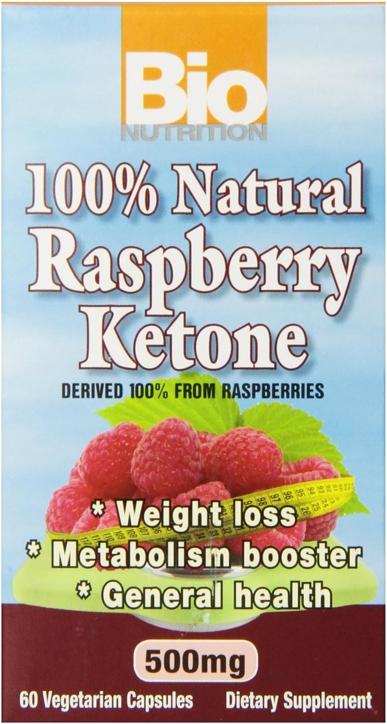 BIO NUTRITION INC, RASPBERRY KEYTONES,500MG, 60 VCAP