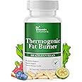 Dr Vitamins Thermogenic Fat Burner for Women and Men - Appetite Suppressant for Weight Loss - Includes Green Tea Extracts for Bloat Relief - Metabolism Booster - 30 Weight Loss Pills