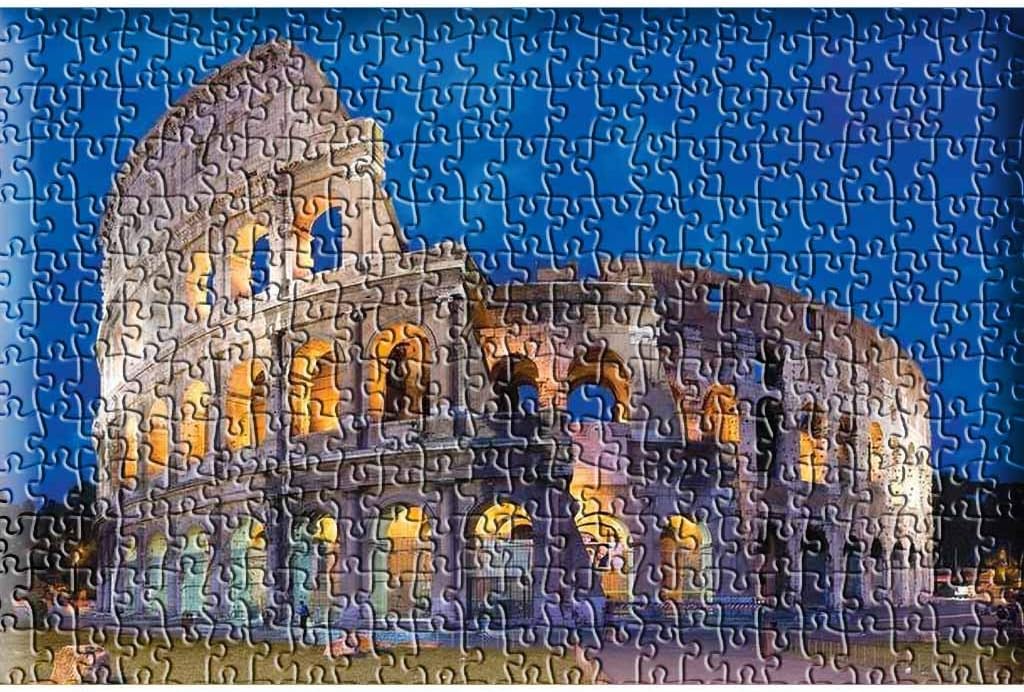 LRWEY Jigsaw Puzzles Games for Grown Ups 1000 Piece Puzzles for Adults Planets in Space Jigsaw Puzzle Landscape Painting Animal Puzzle Games Educational Toys Aged 14 and Over (Amphitheatrum Flavium)