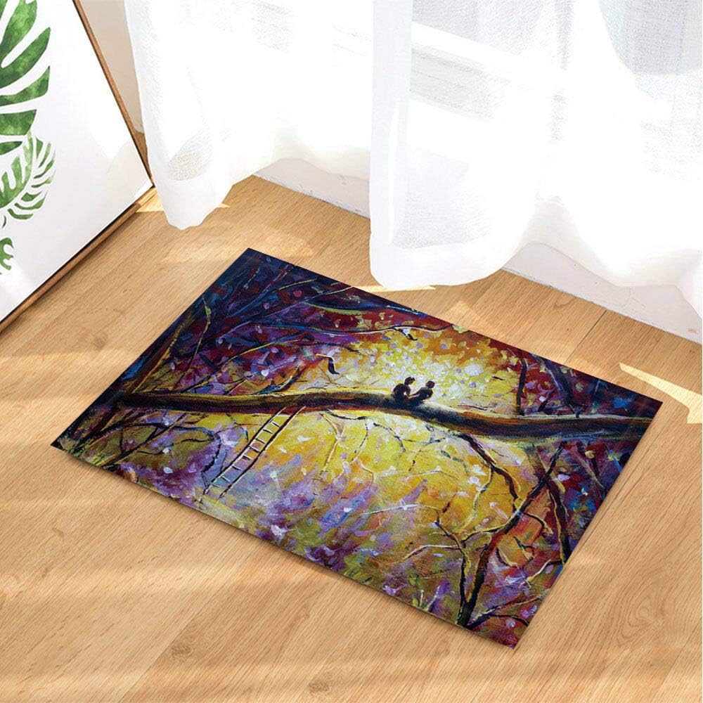 Amazon.de: Aliyz Zwei Menschen in der Märchenwelt sitzen auf dem AST zu