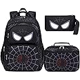 JIANYA School Backpack for Kids, Kids Backpack with Lunch Box, Elementary Children's School Bag Travel Back Pack