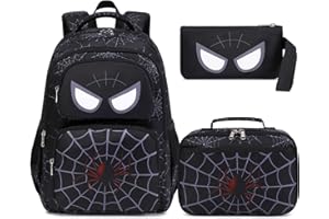 JIANYA School Backpack for Kids, Kids Backpack with Lunch Box, Elementary Children's School Bag Travel Back Pack