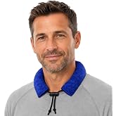 HulaCoola Cooling Neck Wrap &ndash; Made in USA Reusable Evaporative Neck Cooler with Adjustable Snap-Together Toggle